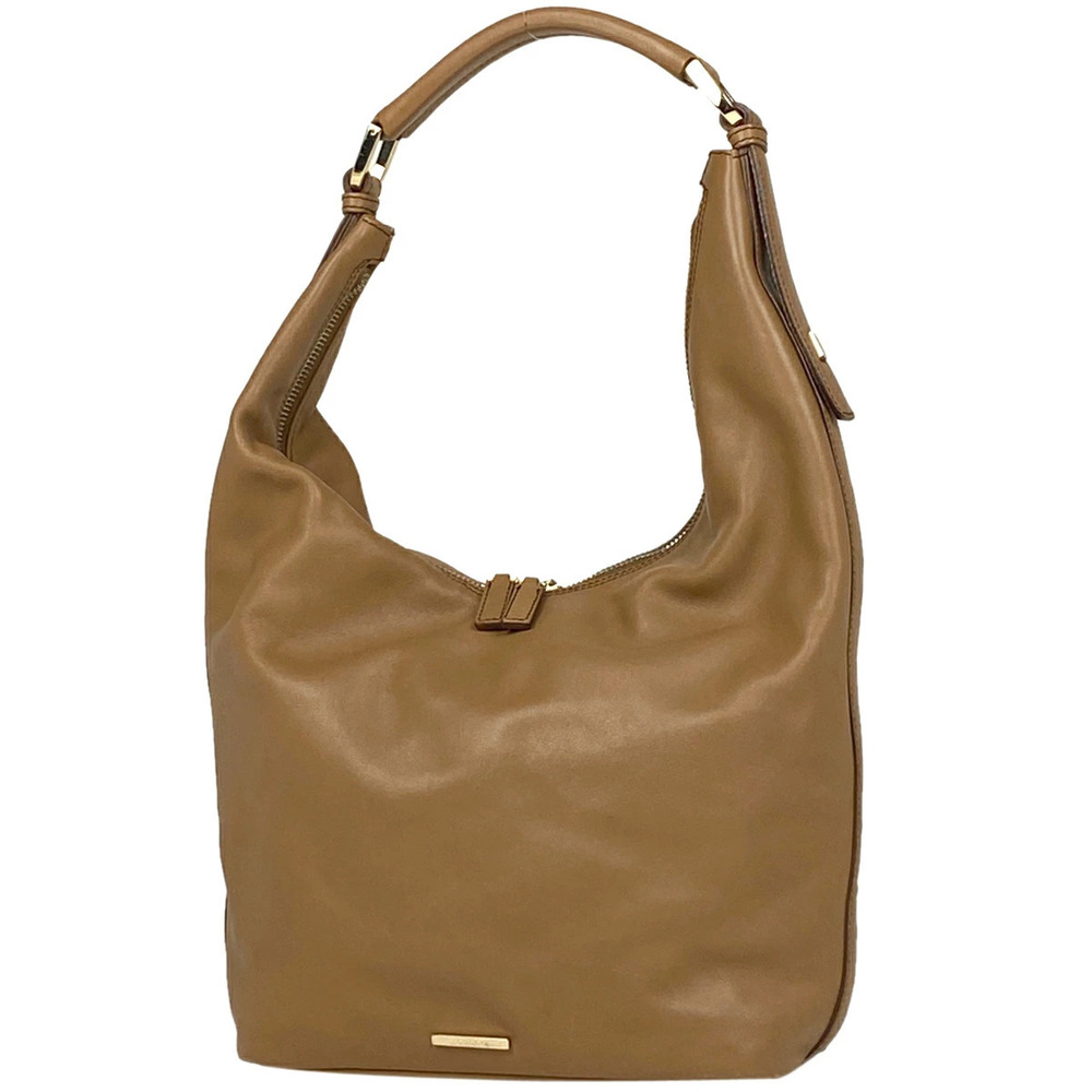 Gucci logo Shoulder Bag leather brown